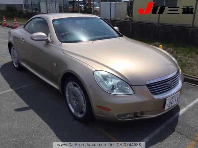 toyota soarer 2001 -TOYOTA 【三重 302ﾃ2619】--Soarer UZZ40-0009830---TOYOTA 【三重 302ﾃ2619】--Soarer UZZ40-0009830- image 1