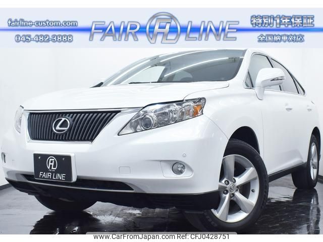 lexus rx 2010 quick_quick_DBA-AGL10W_AGL10-2401402 image 1