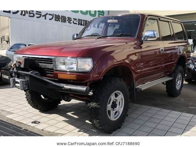 toyota land-cruiser 1990 -TOYOTA--Land Cruiser U-HZJ81V--HZJ81-0000366---TOYOTA--Land Cruiser U-HZJ81V--HZJ81-0000366- image 1