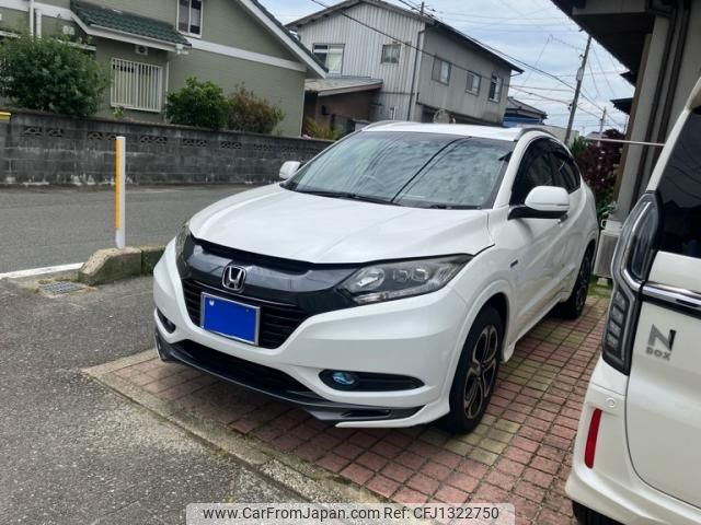 honda vezel 2014 -HONDA--VEZEL DAA-RU3--RU3-1033243---HONDA--VEZEL DAA-RU3--RU3-1033243- image 1