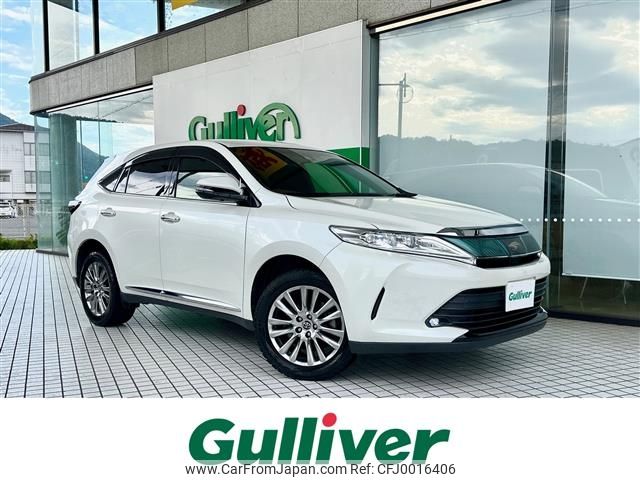 toyota harrier 2017 -TOYOTA--Harrier DBA-ZSU65W--ZSU65-0027486---TOYOTA--Harrier DBA-ZSU65W--ZSU65-0027486- image 1