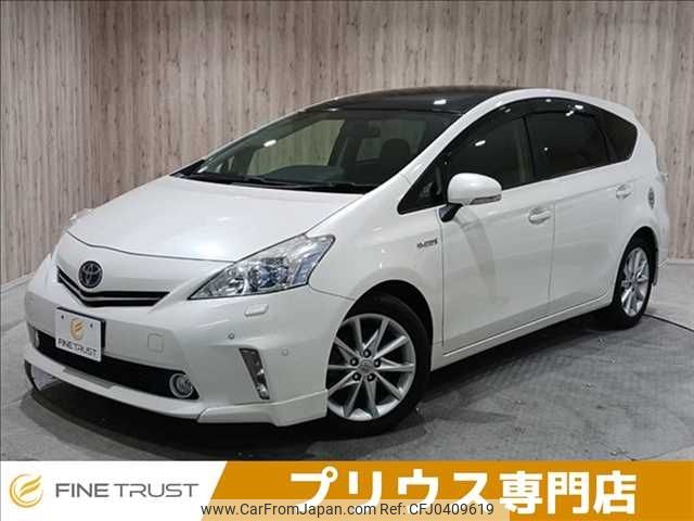 toyota prius-α 2012 -TOYOTA--Prius α DAA-ZVW40W--ZVW40-3015526---TOYOTA--Prius α DAA-ZVW40W--ZVW40-3015526- image 1