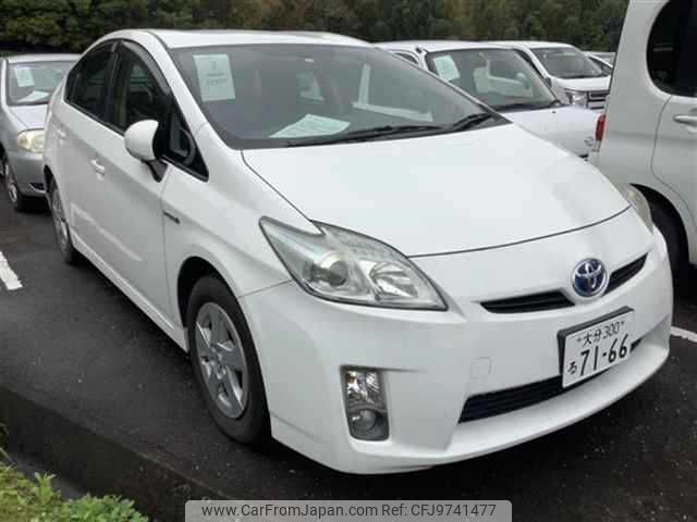 toyota prius 2010 -TOYOTA 【大分 300ﾙ7166】--Prius ZVW30--1182439---TOYOTA 【大分 300ﾙ7166】--Prius ZVW30--1182439- image 1