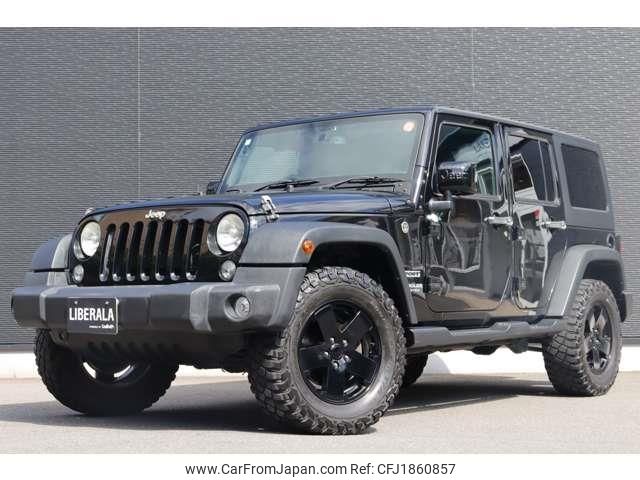 chrysler jeep-wrangler 2017 CFJ1860857 image 1