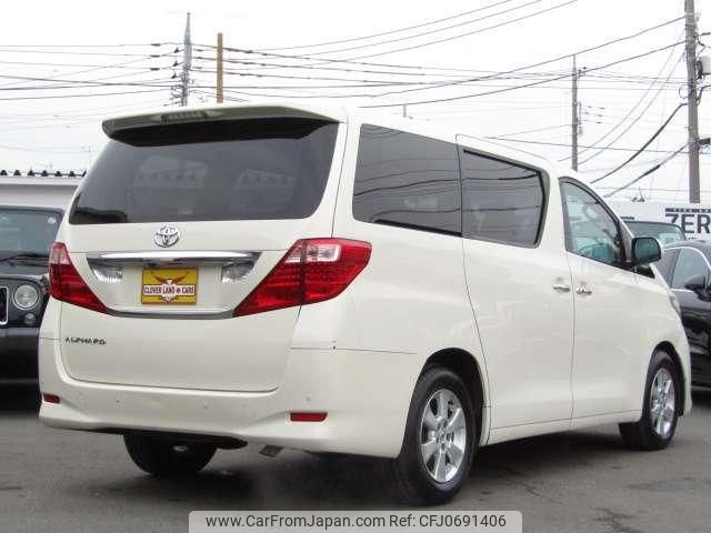 toyota alphard 2010 quick_quick_DBA-ANH20W_ANH20-8114379 image 2