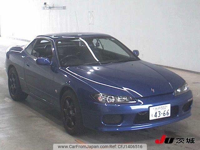 nissan silvia 2001 -NISSAN 【水戸 502ﾓ4366】--Silvia S15ｶｲ--500788---NISSAN 【水戸 502ﾓ4366】--Silvia S15ｶｲ--500788- image 1