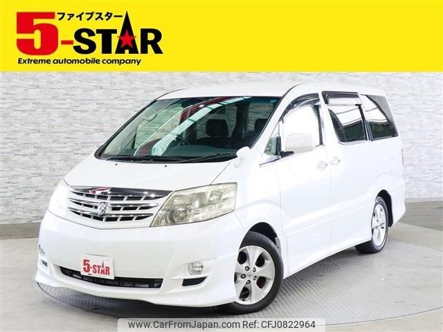 toyota alphard 2008 -TOYOTA--Alphard DBA-ANH10W--ANH10-0203796---TOYOTA--Alphard DBA-ANH10W--ANH10-0203796- image 1