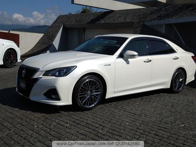 toyota crown 2015 -TOYOTA--Crown DAA-AWS210--AWS210-6097972---TOYOTA--Crown DAA-AWS210--AWS210-6097972- image 2