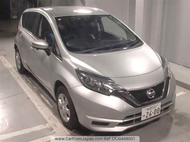 nissan note 2018 -NISSAN 【秋田 501ﾕ2600】--Note NE12--210873---NISSAN 【秋田 501ﾕ2600】--Note NE12--210873- image 1