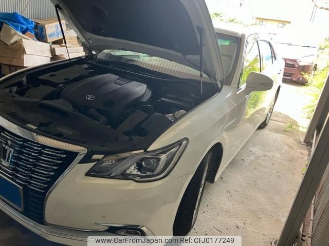 toyota crown 2017 -TOYOTA--Crown DBA-GRS210--GRS210-6021044---TOYOTA--Crown DBA-GRS210--GRS210-6021044- image 2