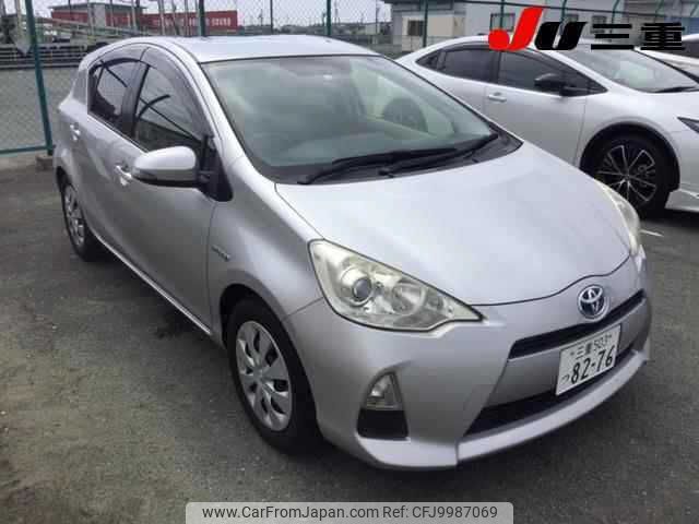 toyota aqua 2012 -TOYOTA 【三重 503ﾂ8276】--AQUA NHP10--2082980---TOYOTA 【三重 503ﾂ8276】--AQUA NHP10--2082980- image 1