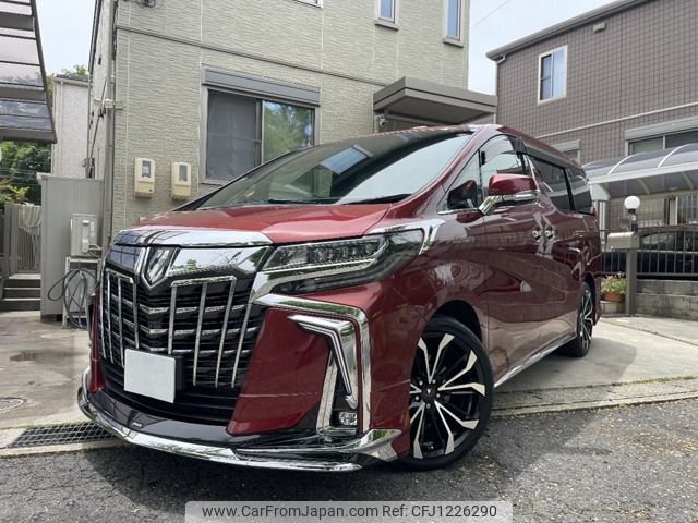 toyota alphard 2018 -TOYOTA--Alphard DBA-GGH35W--GGH35-0009353---TOYOTA--Alphard DBA-GGH35W--GGH35-0009353- image 1