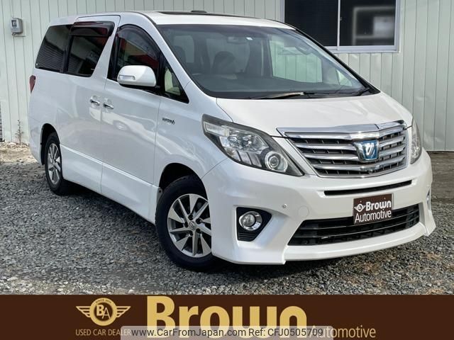 toyota alphard 2012 -TOYOTA--Alphard ATH20W--8012214---TOYOTA--Alphard ATH20W--8012214- image 1