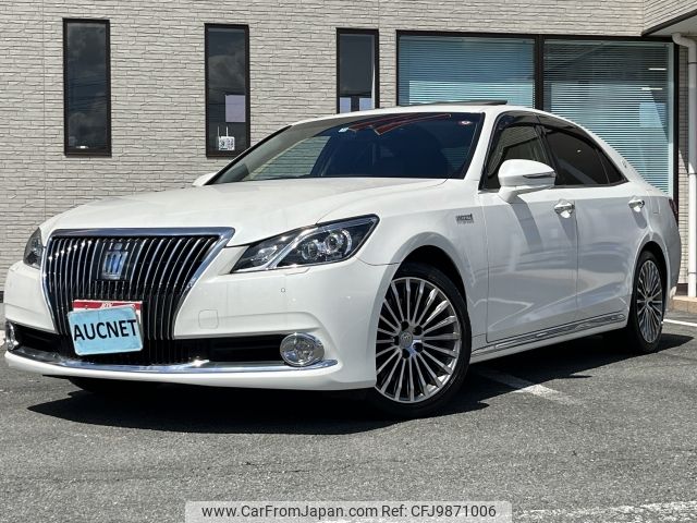 toyota crown-majesta 2017 -TOYOTA--Crown Majesta DAA-GWS214--GWS214-6014517---TOYOTA--Crown Majesta DAA-GWS214--GWS214-6014517- image 1