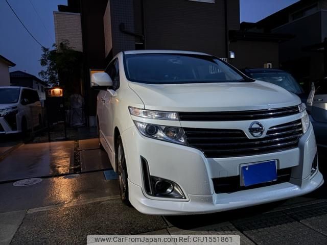 nissan elgrand 2013 CFJ1551861 image 1
