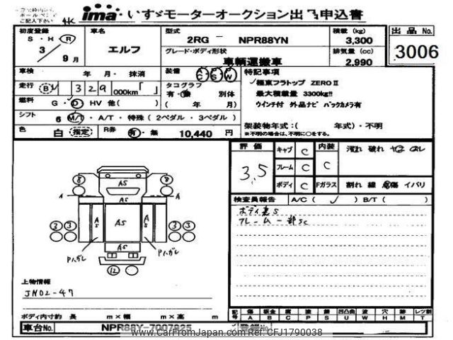 isuzu elf-truck 2021 CFJ1790038 image 1