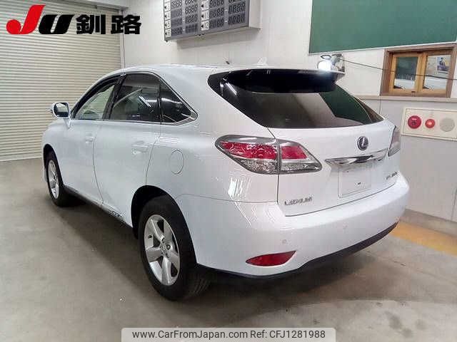 lexus rx 2012 -LEXUS--Lexus RX GYL15W--2443677---LEXUS--Lexus RX GYL15W--2443677- image 2