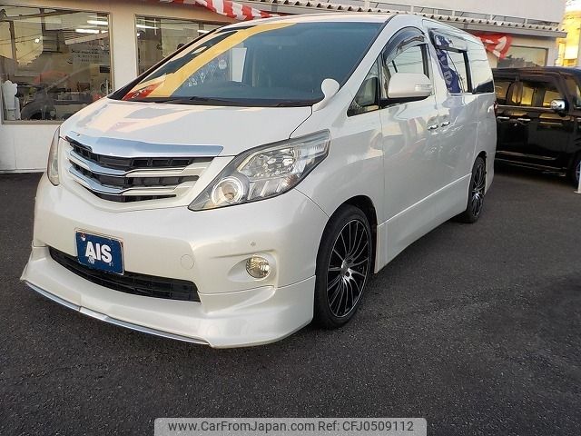 toyota alphard 2008 -TOYOTA--Alphard DBA-ANH20W--ANH20-8025869---TOYOTA--Alphard DBA-ANH20W--ANH20-8025869- image 1