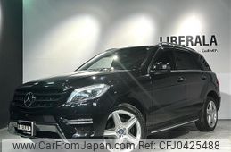 mercedes-benz ml-class 2014 -MERCEDES-BENZ--Benz ML LDA-166024--WDC1660242A364518---MERCEDES-BENZ--Benz ML LDA-166024--WDC1660242A364518-