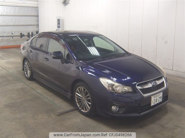 subaru impreza-g4 2012 -SUBARU 【群馬 302ﾃ2429】--Impreza G4 GJ7--003190---SUBARU 【群馬 302ﾃ2429】--Impreza G4 GJ7--003190- image 1