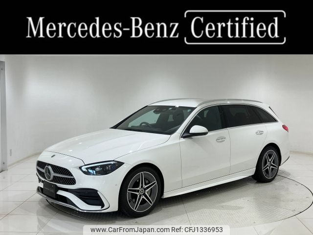 mercedes-benz c-class-station-wagon 2022 -MERCEDES-BENZ--Benz C Class Wagon 5AA-206242C--W1K2062422F048441---MERCEDES-BENZ--Benz C Class Wagon 5AA-206242C--W1K2062422F048441- image 1