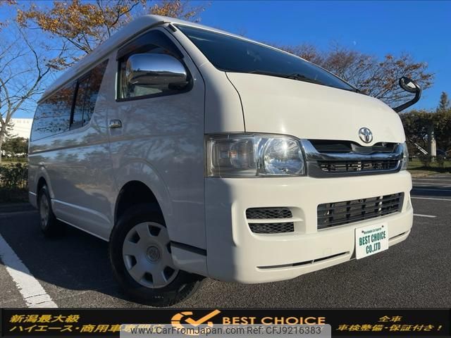 toyota hiace-van 2009 GOO_JP_700120094030231121001 image 1