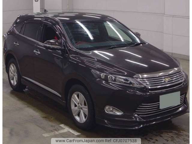 toyota harrier 2017 -TOYOTA 【釧路 337ｽ 23】--Harrier DBA-ZSU60W--ZSU60W-0102887---TOYOTA 【釧路 337ｽ 23】--Harrier DBA-ZSU60W--ZSU60W-0102887- image 1