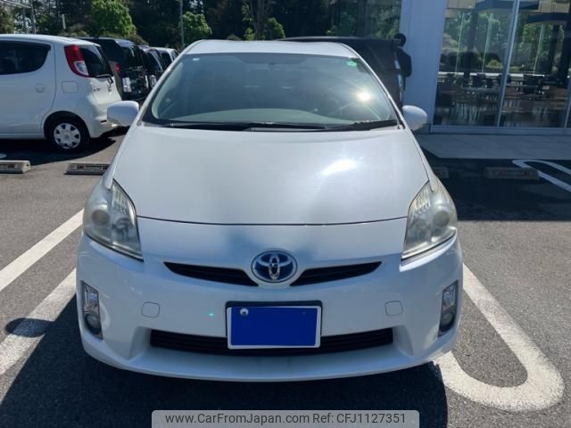 toyota prius 2010 -TOYOTA--Prius DAA-ZVW30--ZVW30-1244272---TOYOTA--Prius DAA-ZVW30--ZVW30-1244272- image 1