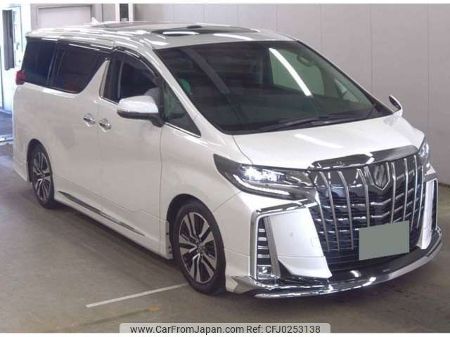 toyota alphard 2021 -TOYOTA 【柏 344ﾅ 111】--Alphard 3BA-AGH30W--AGH30-0390646---TOYOTA 【柏 344ﾅ 111】--Alphard 3BA-AGH30W--AGH30-0390646- image 1