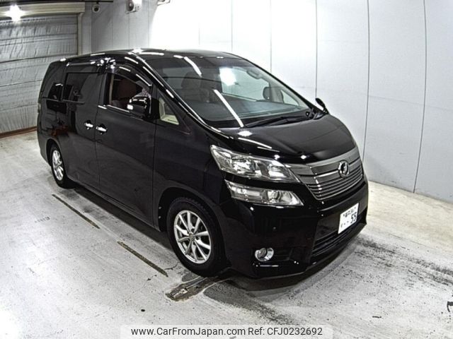 toyota vellfire 2012 -TOYOTA 【福井 341り】--Vellfire ANH20W-8223450---TOYOTA 【福井 341り】--Vellfire ANH20W-8223450- image 1