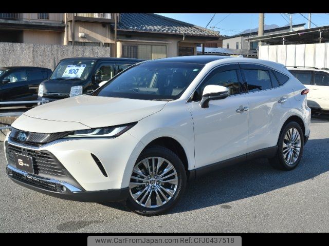 toyota harrier 2021 -TOYOTA 【山梨 337ﾊ1007】--Harrier AXUH80--0027570---TOYOTA 【山梨 337ﾊ1007】--Harrier AXUH80--0027570- image 1