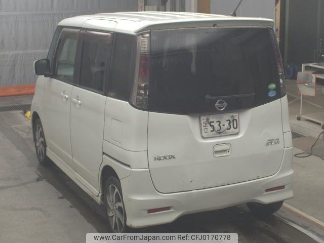 nissan roox 2012 -NISSAN 【品川 000ﾝ0000】--Roox ML21S-592295---NISSAN 【品川 000ﾝ0000】--Roox ML21S-592295- image 2