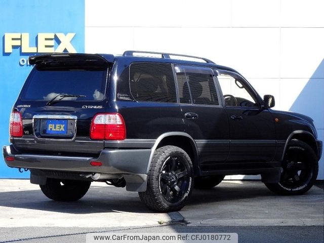 toyota land-cruiser-wagon 2001 -TOYOTA--Land Cruiser Wagon GF-UZJ100W--UZJ100-0134418---TOYOTA--Land Cruiser Wagon GF-UZJ100W--UZJ100-0134418- image 2