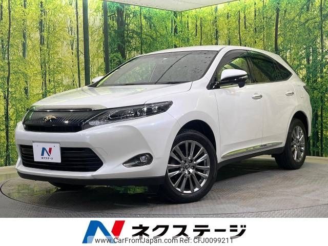 toyota harrier 2016 -TOYOTA--Harrier DBA-ZSU60W--ZSU60-0090853---TOYOTA--Harrier DBA-ZSU60W--ZSU60-0090853- image 1