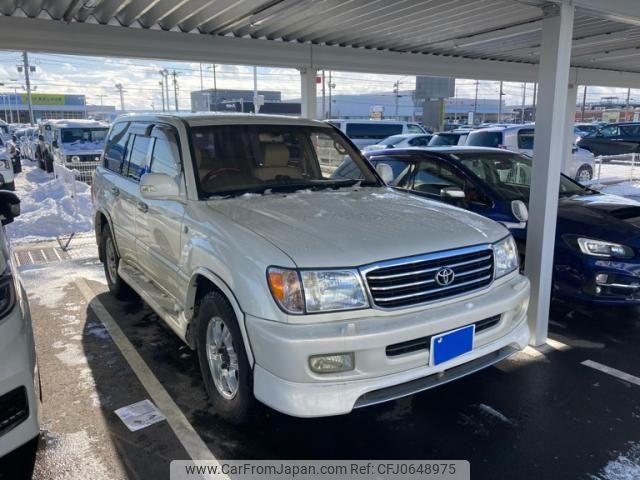 toyota land-cruiser-wagon 1998 -TOYOTA--Land Cruiser Wagon GF-UZJ100W--UZJ1000011357---TOYOTA--Land Cruiser Wagon GF-UZJ100W--UZJ1000011357- image 2