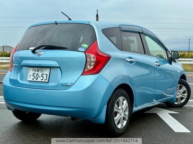 nissan note 2013 CFJ1862714 image 2