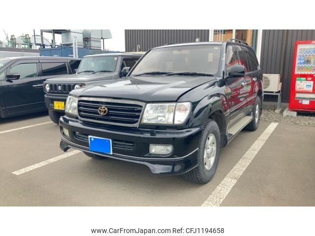 toyota land-cruiser-wagon 2000 -TOYOTA--Land Cruiser Wagon GF-UZJ100W--UZJ1000103314---TOYOTA--Land Cruiser Wagon GF-UZJ100W--UZJ1000103314- image 1