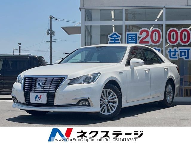 toyota crown 2018 -TOYOTA--Crown DAA-AWS210--AWS210-6137493---TOYOTA--Crown DAA-AWS210--AWS210-6137493- image 1