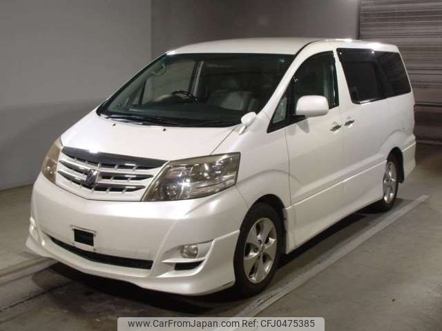 toyota alphard 2007 -TOYOTA--Alphard DBA-ANH10W--ANH10-0167593---TOYOTA--Alphard DBA-ANH10W--ANH10-0167593- image 1