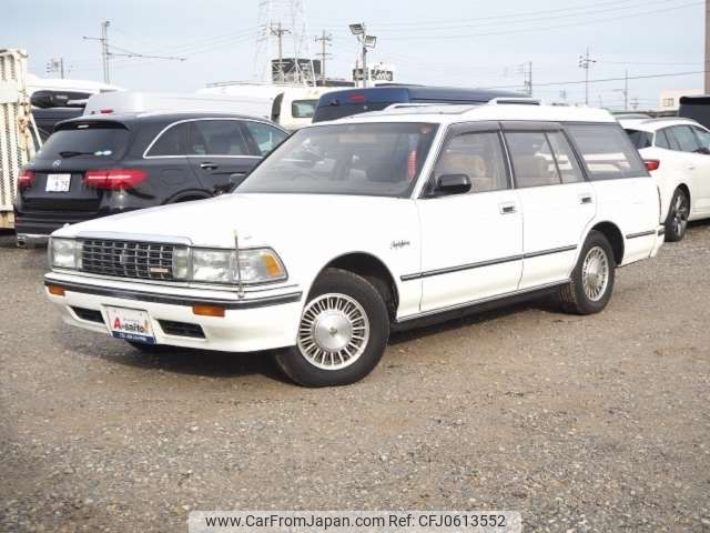 toyota crown-station-wagon 1990 -TOYOTA--Crown Wagon E-GS130G--GS130-722694---TOYOTA--Crown Wagon E-GS130G--GS130-722694- image 1