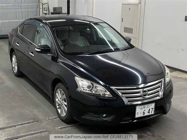 nissan sylphy 2013 -NISSAN 【山梨 301サ647】--SYLPHY TB17-013039---NISSAN 【山梨 301サ647】--SYLPHY TB17-013039- image 1