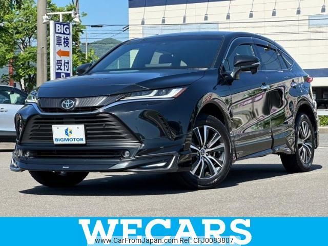 toyota harrier 2021 quick_quick_6BA-MXUA80_MXUA80-0064443 image 1