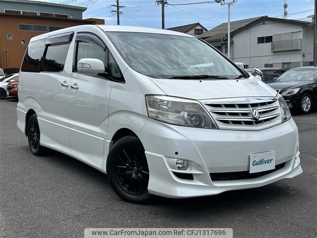 toyota alphard 2008 -TOYOTA--Alphard CBA-MNH10W--MNH10-0118685---TOYOTA--Alphard CBA-MNH10W--MNH10-0118685- image 1