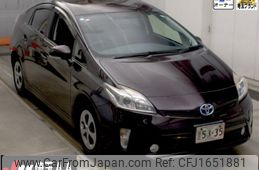 toyota prius 2012 CFJ1651881