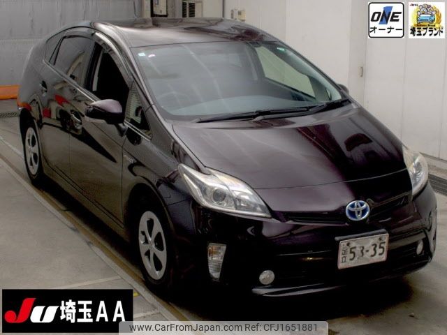 toyota prius 2012 CFJ1651881 image 1
