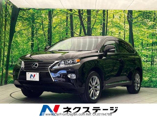 lexus rx 2013 -LEXUS--Lexus RX DAA-GYL10W--GYL10-2411689---LEXUS--Lexus RX DAA-GYL10W--GYL10-2411689- image 1