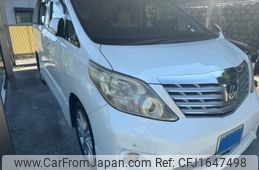 toyota alphard 2009 CFJ1647498