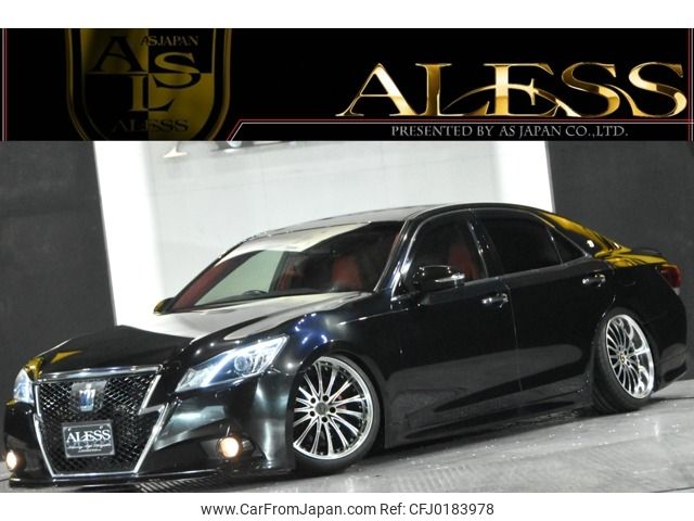 toyota crown 2013 -TOYOTA--Crown DAA-AWS210--AWS210-6042606---TOYOTA--Crown DAA-AWS210--AWS210-6042606- image 1