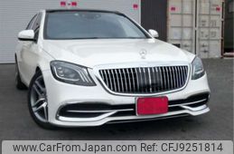 mercedes-benz s-class 2017 -MERCEDES-BENZ 【伊豆 300】--Benz S Class DBA-222066--WDD2220662A343658---MERCEDES-BENZ 【伊豆 300】--Benz S Class DBA-222066--WDD2220662A343658-