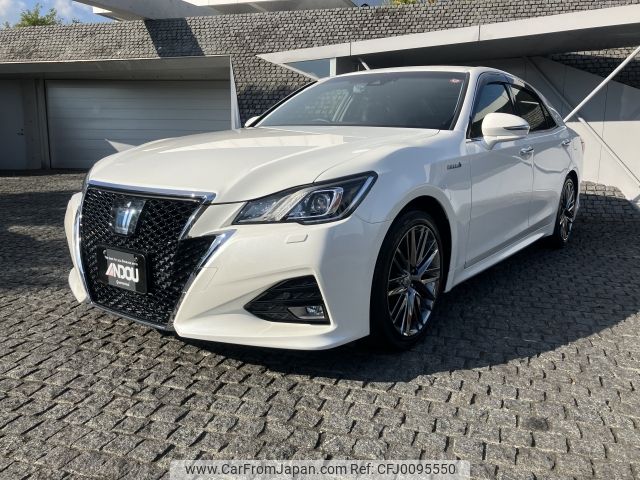 toyota crown 2016 -TOYOTA--Crown DAA-AWS210--AWS210-6119111---TOYOTA--Crown DAA-AWS210--AWS210-6119111- image 1